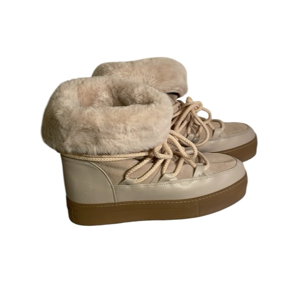 CALIA By Carrie Underwood Hailey ivory, beige boots. Suede, leather upper. Sz 10 - Picture 3 of 7